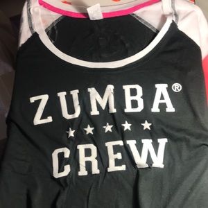Zumba crew top